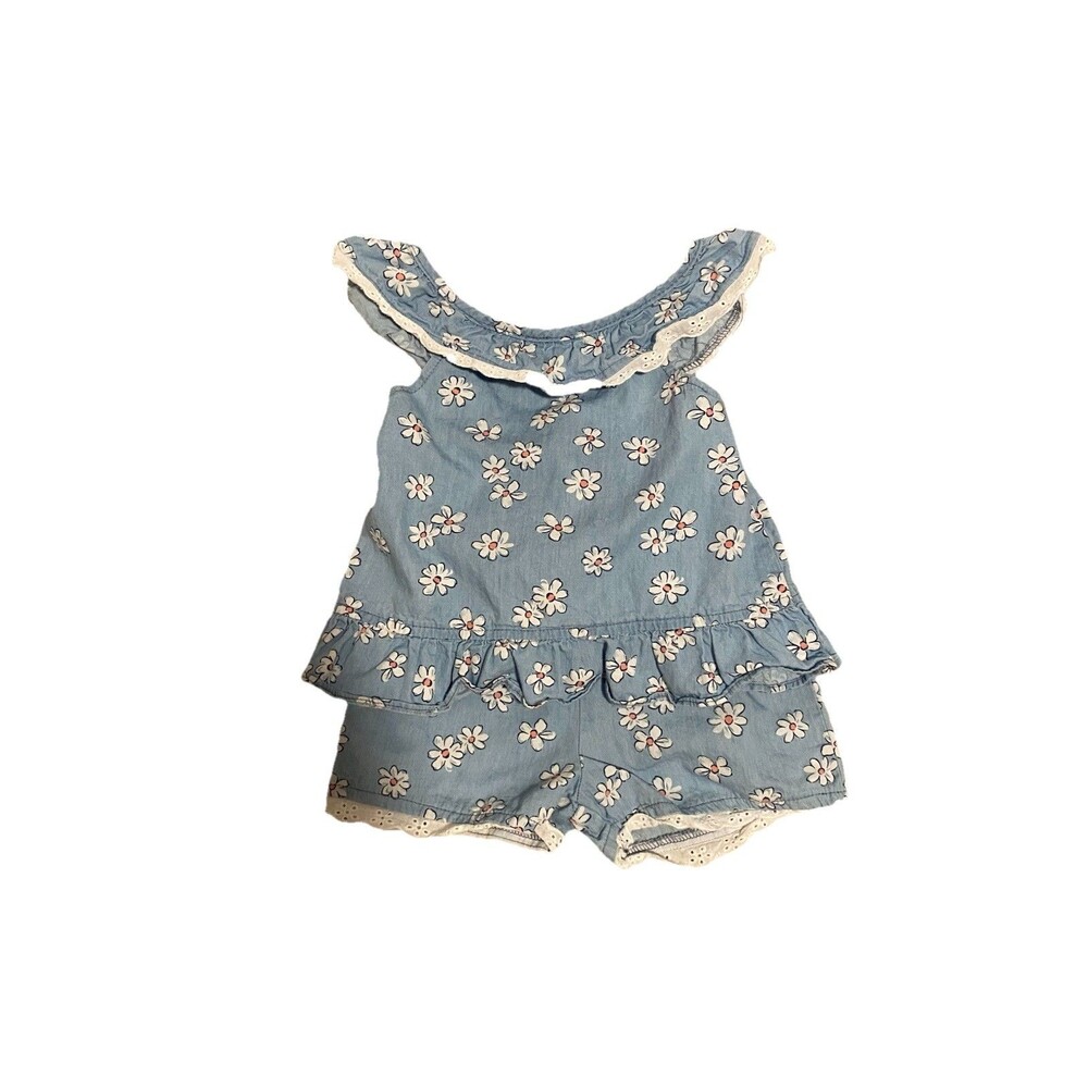 Little Lass Girls 3T Floral Outfit Set